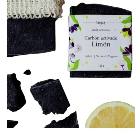 Bujas Jabón de Carbón Activado y Limón 125g